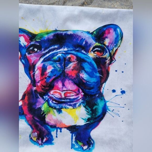 French Bulldog Pillow Cover - Picture 4 of 7